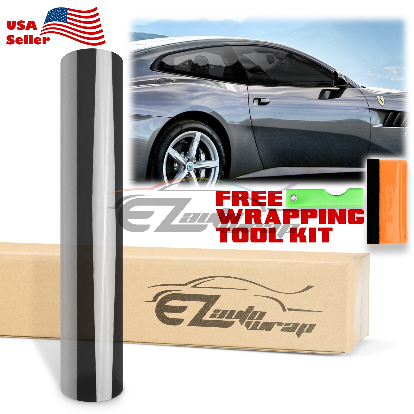 VLT 20% Window Tint Film Charcoal Black Car Glass Office Privacy UV Uncut Roll