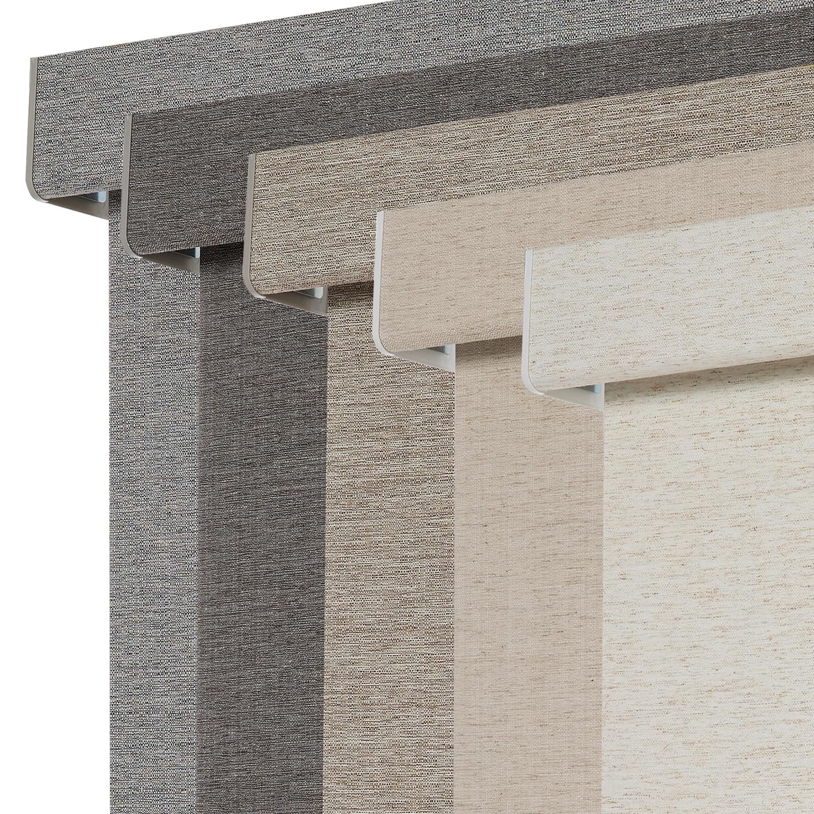 Persilux Blackout Roller Shades Cordless Linen Thermal UV Protection 27″x72″